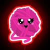 Happy Yarn Ball Pink RGB Neon Sign - Image 2