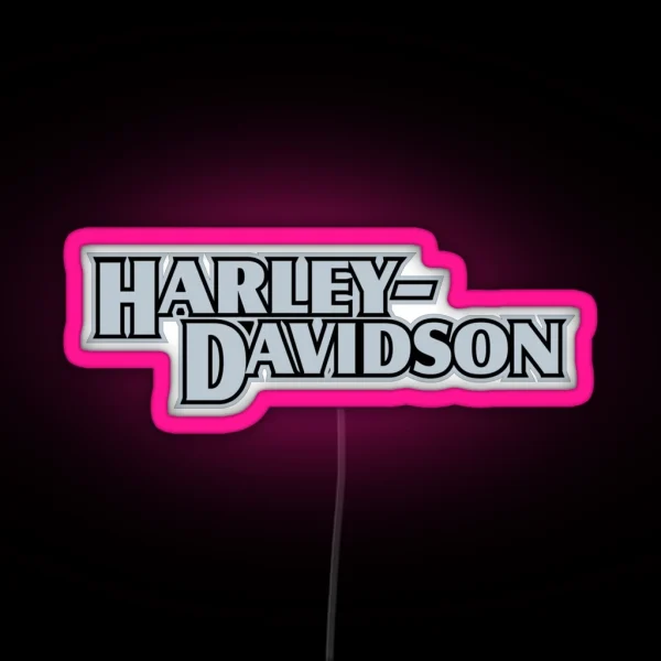 Harley Davidson RGB Neon Sign