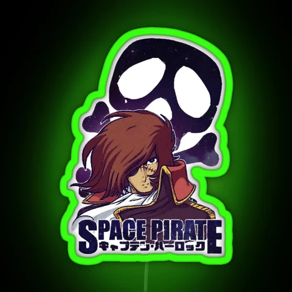 Harlock RGB Neon Sign