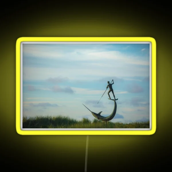 Harpooner RGB Neon Sign