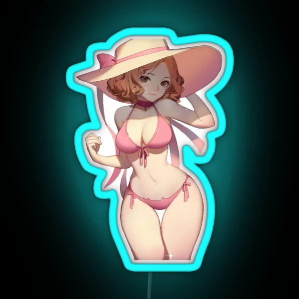 Haru Beach RGB Neon Sign