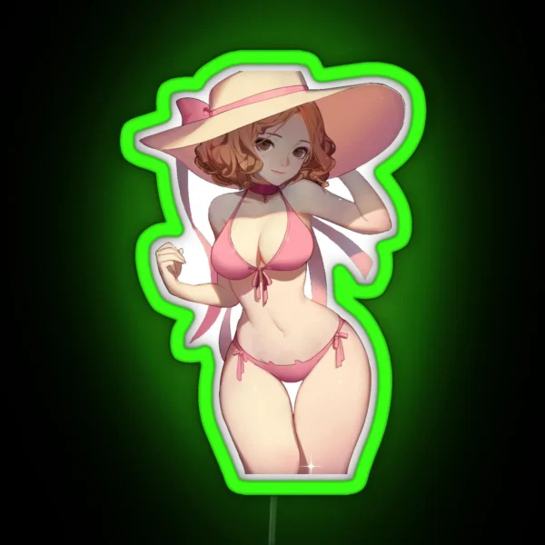 Haru Beach RGB Neon Sign