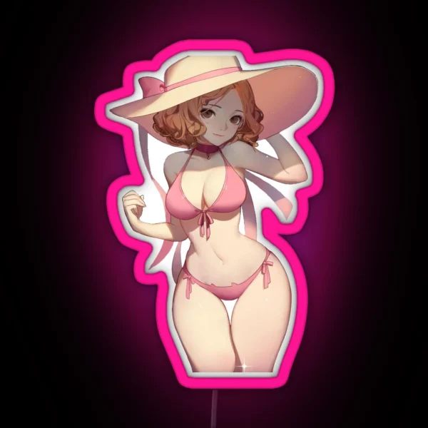Haru Beach RGB Neon Sign
