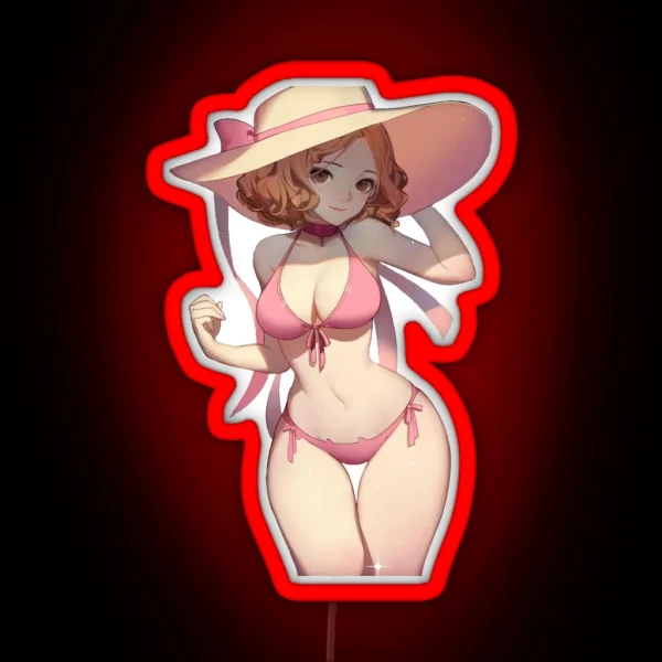 Haru Beach RGB Neon Sign