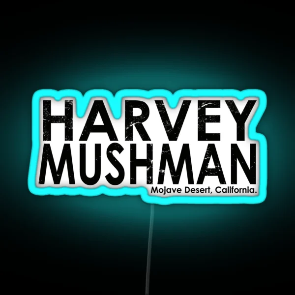 Harvey Mushman RGB Neon Sign