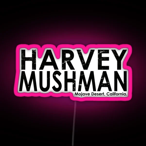 Harvey Mushman RGB Neon Sign