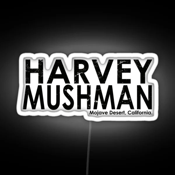 Harvey Mushman RGB Neon Sign