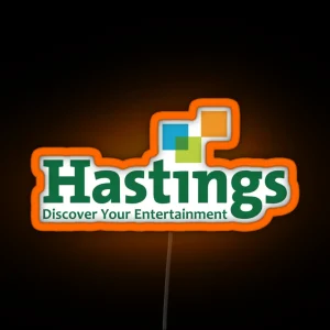 Hastings Entertainment RGB Neon Sign