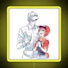 Hataraku Saibou Cells At Work Red Blood Cell And White Blood Cell Sketch RGB Neon Sign - Image 5