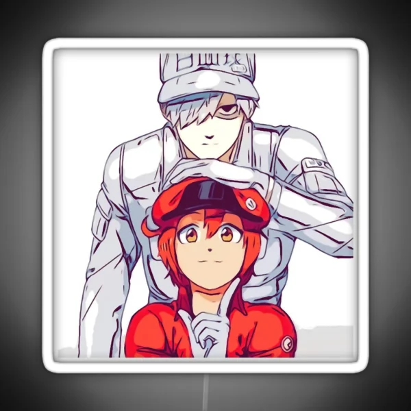 Hataraku Saibou Cells At Work RGB Neon Sign