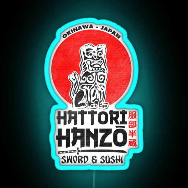 Hattori Hanzo RGB Neon Sign