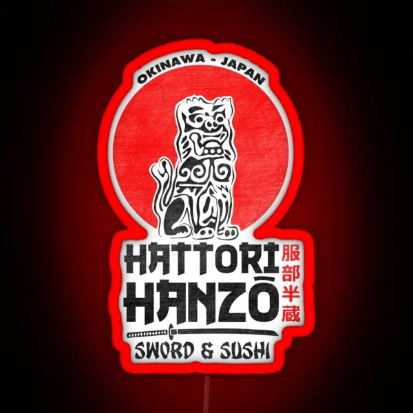 Hattori Hanzo RGB Neon Sign