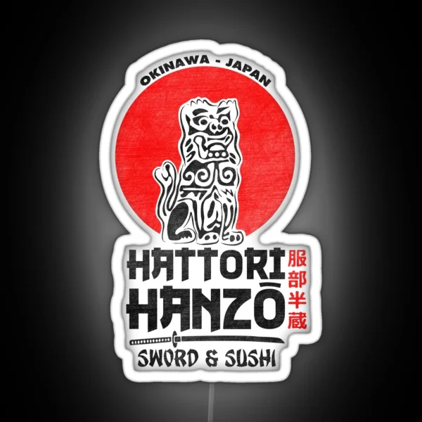 Hattori Hanzo RGB Neon Sign