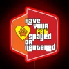 Have Your Pet Spayed Or Neutered Retro The Price Is Right Style RGB Neon Sign