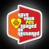 Have Your Pet Spayed Or Neutered Retro The Price Is Right Style RGB Neon Sign - Image 4