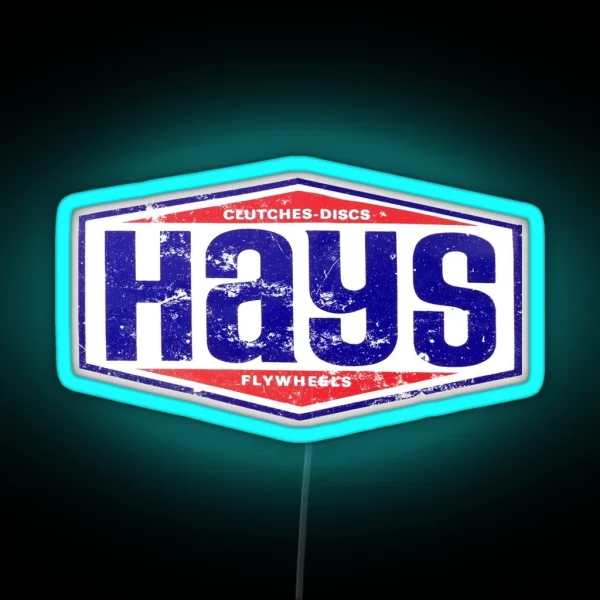 Hays RGB Neon Sign