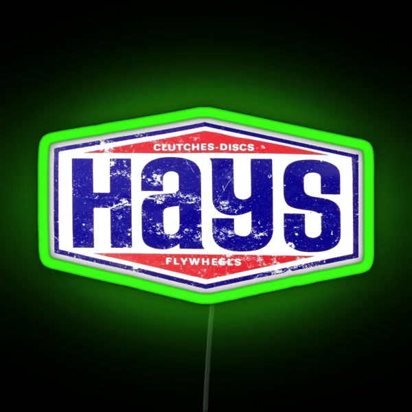 Hays RGB Neon Sign