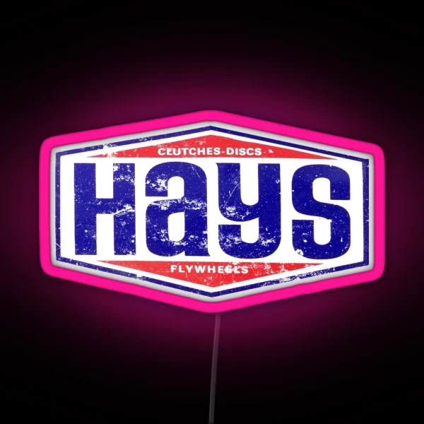 Hays RGB Neon Sign