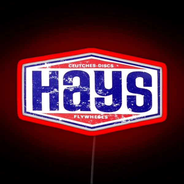 Hays RGB Neon Sign