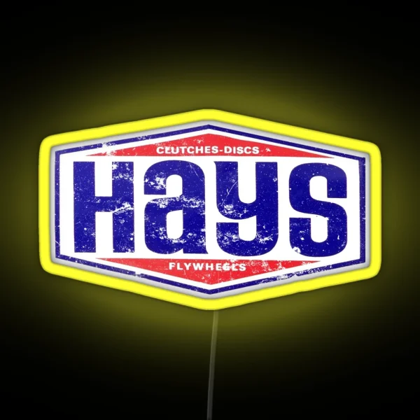Hays RGB Neon Sign