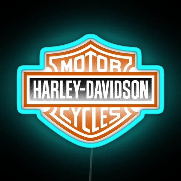 HD Motorcycles RGB Neon Sign