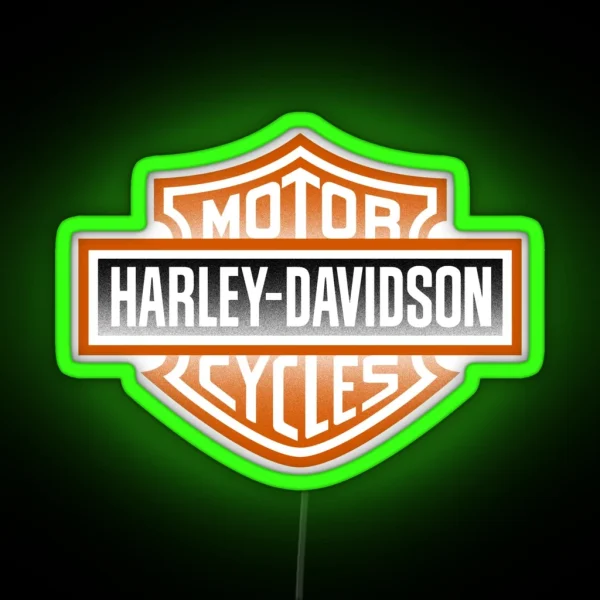 HD Motorcycles RGB Neon Sign