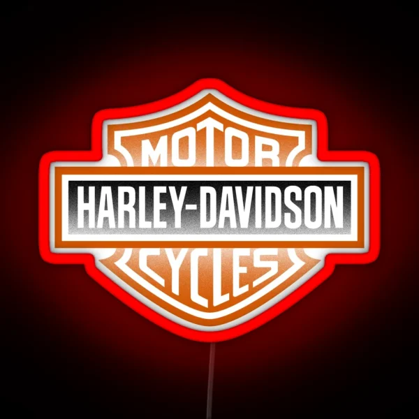 HD Motorcycles RGB Neon Sign