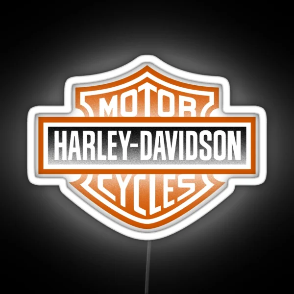 HD Motorcycles RGB Neon Sign