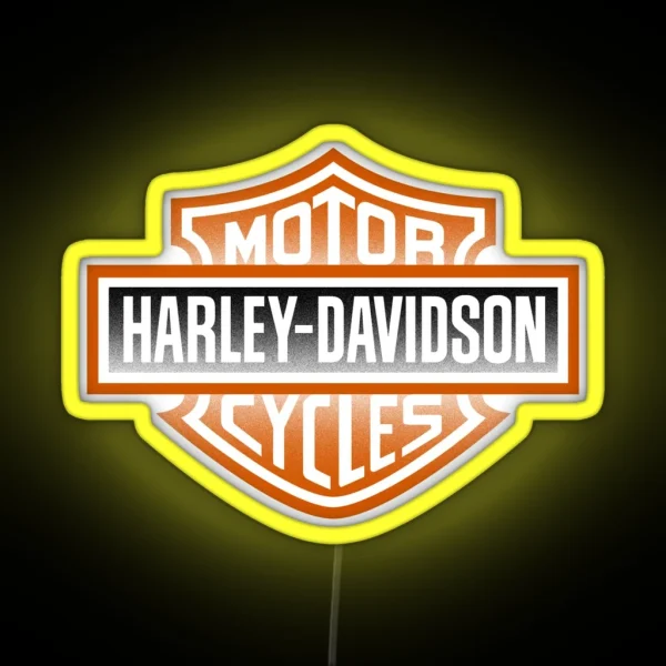 HD Motorcycles RGB Neon Sign