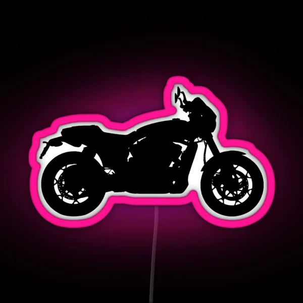 HD Street Rod Black RGB Neon Sign
