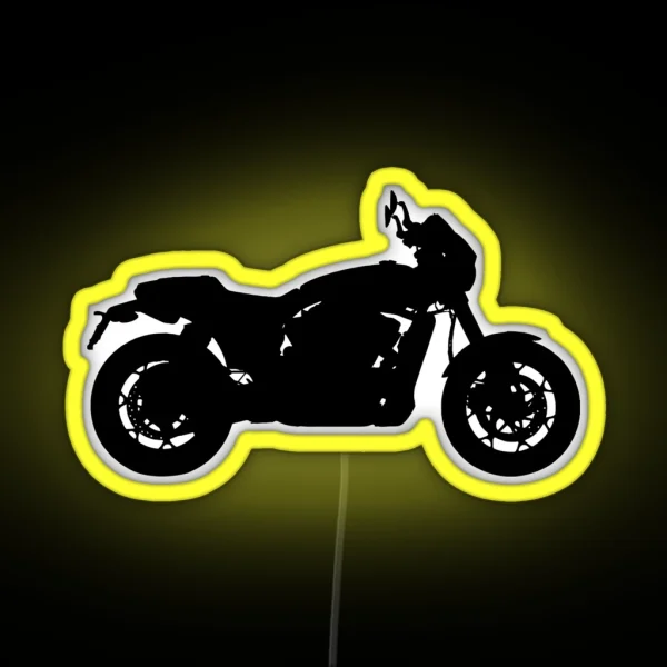HD Street Rod Black RGB Neon Sign