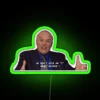 He Don T Give An F About Nothin RGB Neon Sign - Image 4