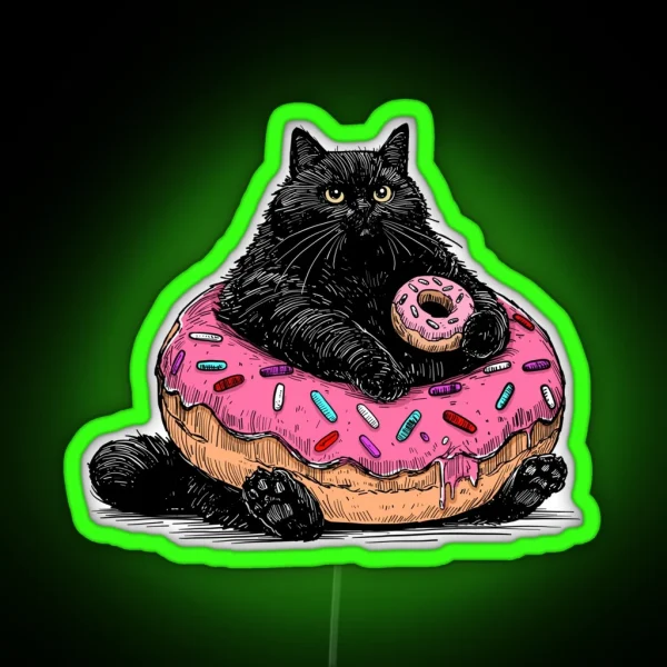 He Love Donut RGB Neon Sign