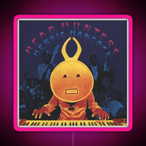 Head Hunters RGB Neon Sign
