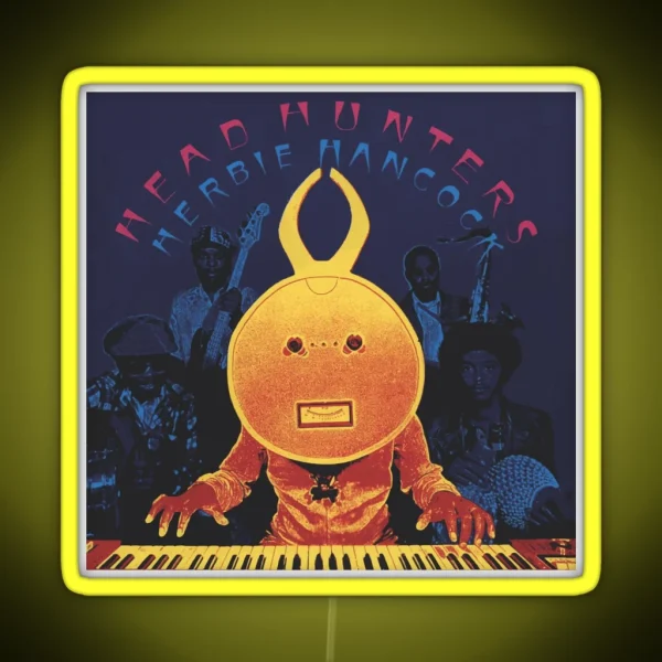 Head Hunters RGB Neon Sign