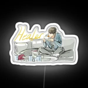 Healer At Home Ji Chang Wook Kdrama RGB Neon Sign