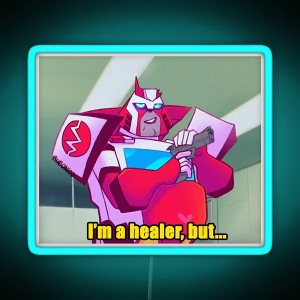 Healer But RGB Neon Sign