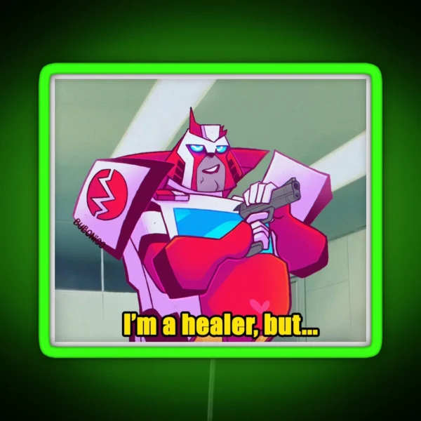 Healer But RGB Neon Sign