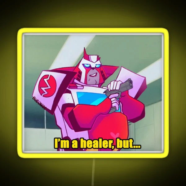 Healer But RGB Neon Sign