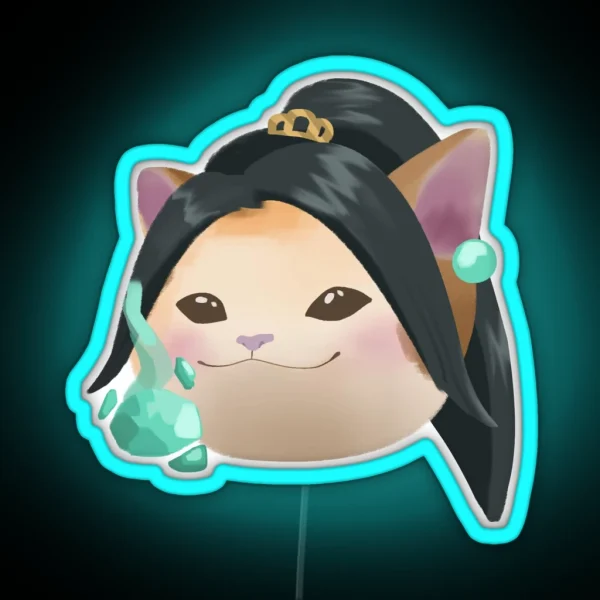 Healer Cat RGB Neon Sign
