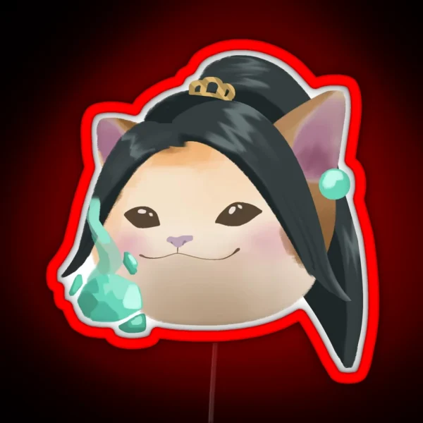 Healer Cat RGB Neon Sign