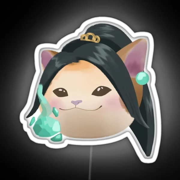 Healer Cat RGB Neon Sign