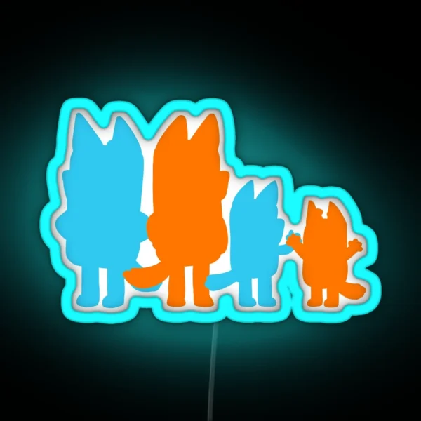 Healer Family RGB Neon Sign
