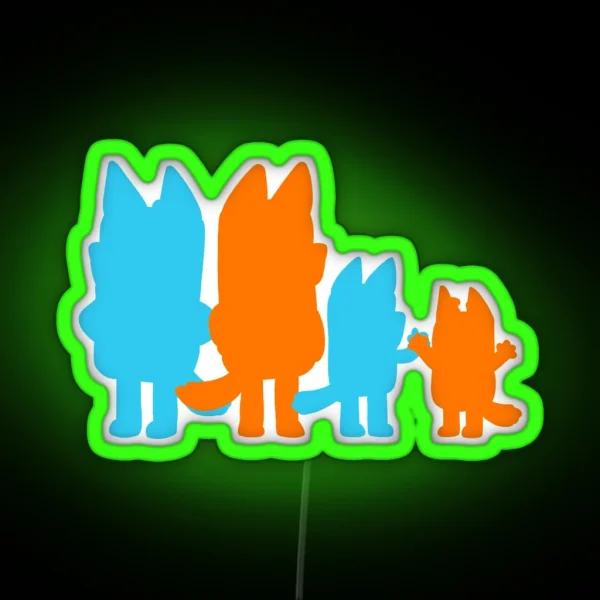 Healer Family RGB Neon Sign