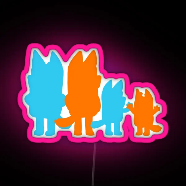 Healer Family RGB Neon Sign