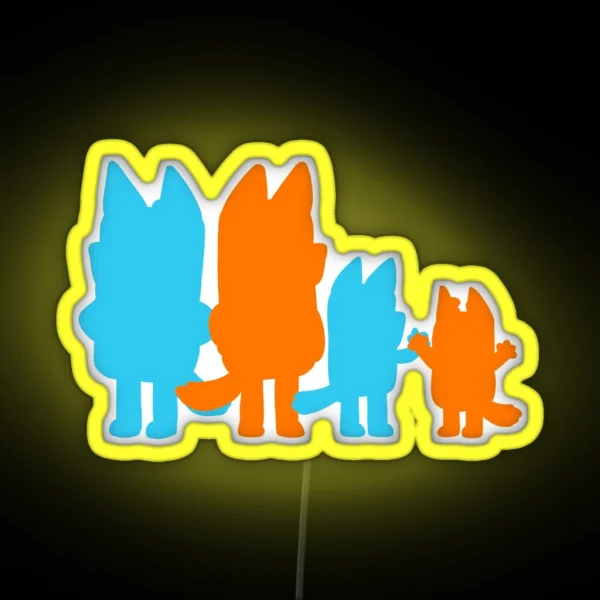 Healer Family RGB Neon Sign
