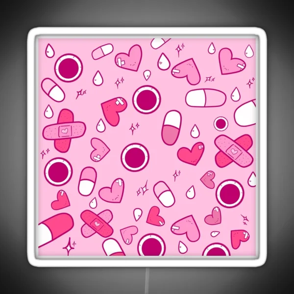 Healing Hearts And Broken Hearts RGB Neon Sign
