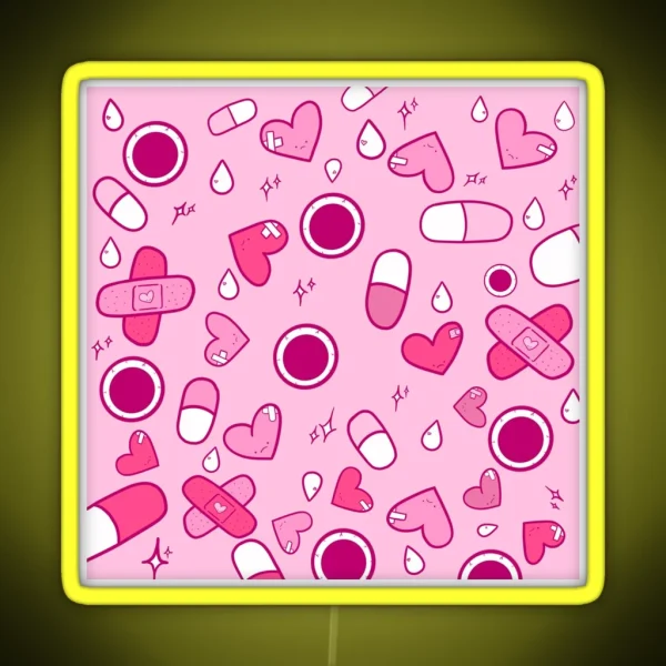 Healing Hearts And Broken Hearts RGB Neon Sign