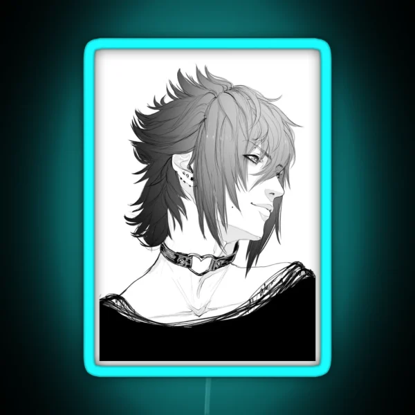 Heart Choker Noct Ver RGB Neon Sign