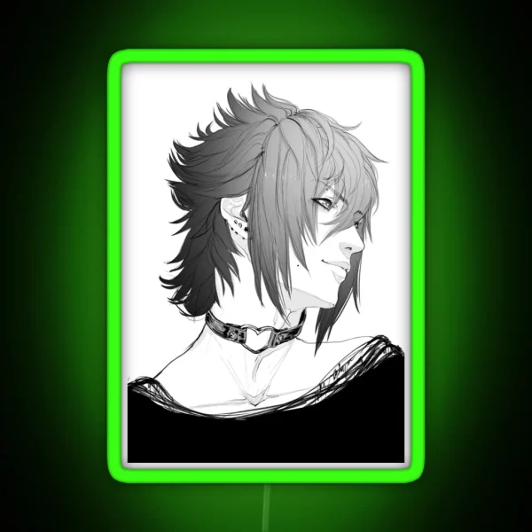 Heart Choker Noct Ver RGB Neon Sign